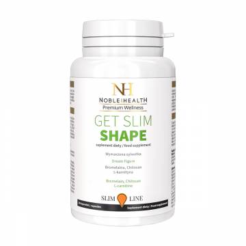 Комплекс для стройной фигуры Noble Health Get Slim Shape, 30 капсул Комплекс для стройной фигуры Noble Health Get Slim Shape, 30 капсул