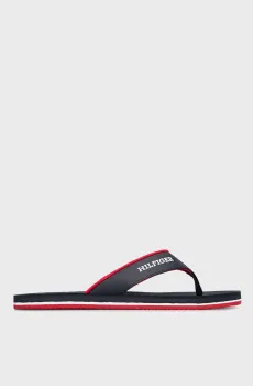 Мужские темно-синие вьетнамки COMFORT HILFIGER BEACH SANDAL Синий 42 Tommy Hilfiger FM0FM05029