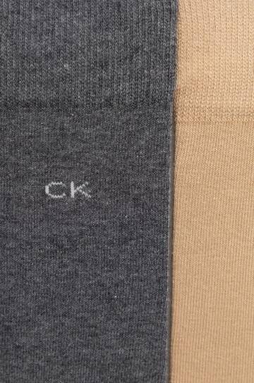 Носки Calvin Klein 2 шт мужские цвет бежевый Носки Calvin Klein 2 шт мужские цвет бежевый