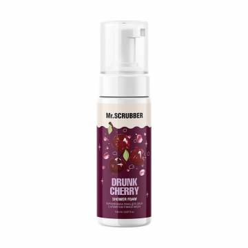 Парфюмированная пенка для душа Mr.Scrubber Drunk Cherry Shower Foam женская, 150 мл Парфюмированная пенка для душа Mr.Scrubber Drunk Cherry Shower Foam женская, 150 мл
