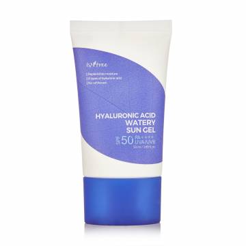 Увлажняющий солнцезащитный гель для лица IsNtree Hyaluronic Acid Watery Sun Gel SPF 50+ PA++++, 50 мл Увлажняющий солнцезащитный гель для лица IsNtree Hyaluronic Acid Watery Sun Gel SPF 50+ PA++++, 50 мл