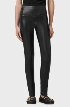 Женские черные леггинсы CORA Черный 8 AllSaints W049TB