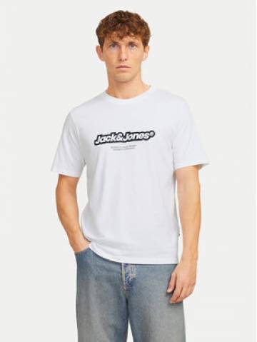 Jack&Jones Футболка Vesterbro 12265740 Білий Relaxed Fit Jack&Jones Футболка Vesterbro 12265740 Білий Relaxed Fit