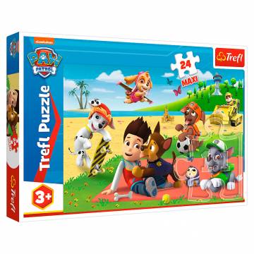 Пазл Trefl Maxi Paw Patrol Веселощі на ковдрі 24 елемента (14346)