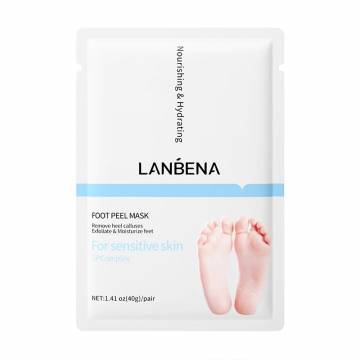 Осветляющая маска для ног Lanbena Vitamin C Foot Peel Mask, 1 пара Осветляющая маска для ног Lanbena Vitamin C Foot Peel Mask, 1 пара