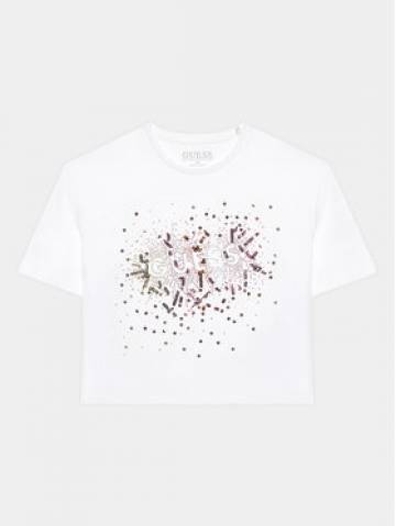Guess Футболка J3YI21 K6YW1 Білий Boxy Fit Guess Футболка J3YI21 K6YW1 Білий Boxy Fit