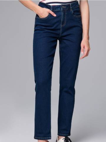 Джинси boyfriend slim - темно-синій Джинси boyfriend slim - темно-синій
