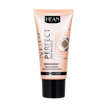 Тональная основа для лица Hean Nude Perfect Skin Balance 604 Beige, 30 мл Тональная основа для лица Hean Nude Perfect Skin Balance 604 Beige, 30 мл