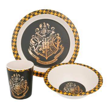Набір посуду Stor Harry Potter Логотип Гогвартсу бамбуковий 3 предмети (Stor-01355) Набір посуду Stor Harry Potter Логотип Гогвартсу бамбуковий 3 предмети (Stor-01355)