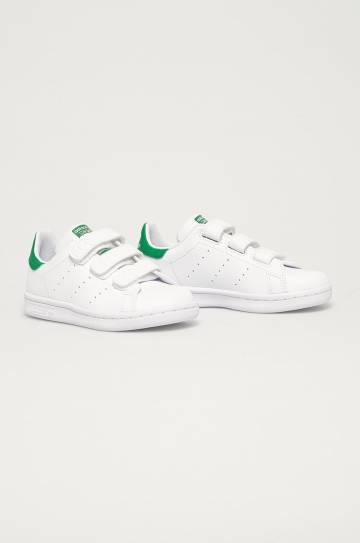 Детские ботинки adidas Originals цвет белый Детские ботинки adidas Originals цвет белый