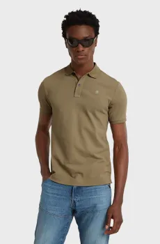 Мужское оливковое поло Dunda Оливковый S G-Star RAW D11595,5864