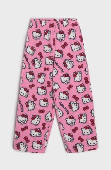 Флісові штани Hello Kitty - рожевий