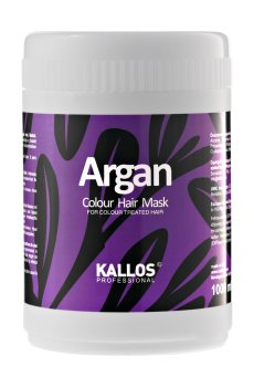 Уценка! Маска Kallos Cosmetics Argan Colour Hair Mask для окрашенных волос, 1 л