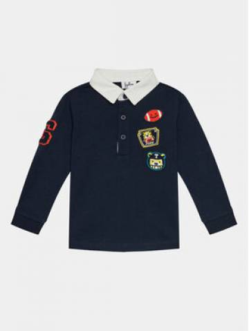 OVS Поло 1842386 Cиній Regular Fit OVS Поло 1842386 Cиній Regular Fit
