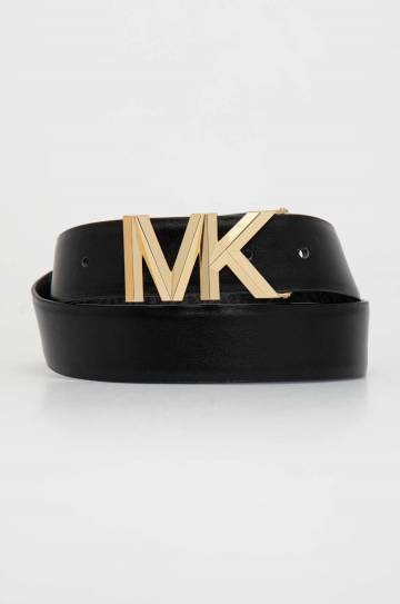 Двухсторонний кожаный ремень MICHAEL Michael Kors женский цвет чёрный Двухсторонний кожаный ремень MICHAEL Michael Kors женский цвет чёрный