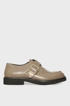 Женские коричневые кожаные лоферы Коричневый 39 BOSS 50548740;247