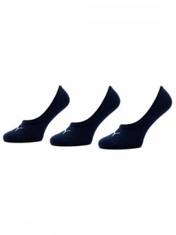 Puma Набір 3 пар шкарпеток до щиколотки unisex Footie 3P Unisex 906930 Cиній Puma Набір 3 пар шкарпеток до щиколотки unisex Footie 3P Unisex 906930 Cиній