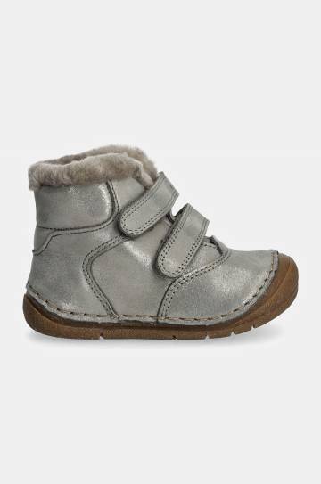 Детские кожаные сапоги Froddo PAIX UP WINTER цвет серебрянный G2110143 Детские кожаные сапоги Froddo PAIX UP WINTER цвет серебрянный G2110143