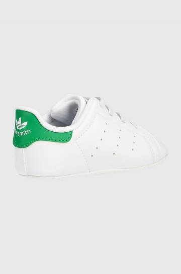 Детские кроссовки adidas Originals Stan Smith цвет белый Детские кроссовки adidas Originals Stan Smith цвет белый