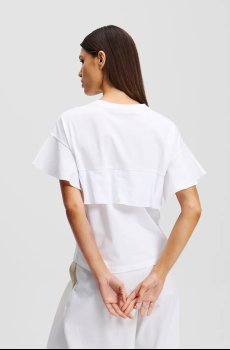 Хлопковая футболка Karl Lagerfeld