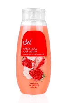 Крем-гель для душа Green Way ФітоЛінія Клубника и маскарпоне, 400 мл