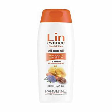 Восстанавливающее масло для волос Parisienne Lin Exance Semi Di Lino Oil Non Oil с экстрактом семян льна, 200 мл Восстанавливающее масло для волос Parisienne Lin Exance Semi Di Lino Oil Non Oil с экстрактом семян льна, 200 мл