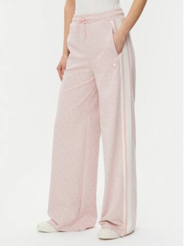 Guess Спортивні штани V5RB03 KCO90 Рожевий Regular Fit Guess Спортивні штани V5RB03 KCO90 Рожевий Regular Fit