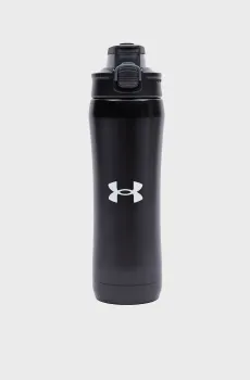 Черная бутылка для воды 500 мл UA 18oz Beyond Satin Black Черный ONESIZE Under Armour UA70270-00004-OSFA