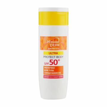Солнцезащитное молочко для тела Hirudo Derm Sun Protect Ultra Protect Body SPF 50+, 150 мл Солнцезащитное молочко для тела Hirudo Derm Sun Protect Ultra Protect Body SPF 50+, 150 мл