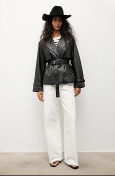 Кожаная куртка Answear.LAB