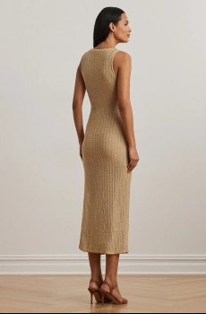 Льняное платье Lauren Ralph Lauren