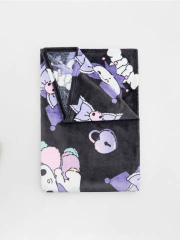 Reserved - GIRLS` BLANKET - чорний - 839EM-99X Reserved - GIRLS` BLANKET - чорний - 839EM-99X