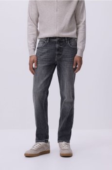 Reserved - Джинси slim із вареним ефектом - сірий - 420BB-90J