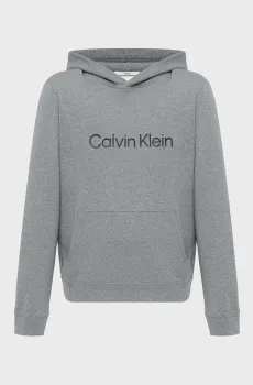 Мужское серое худи LOGO 350TERRY Серый L Calvin Klein LV04RG277G