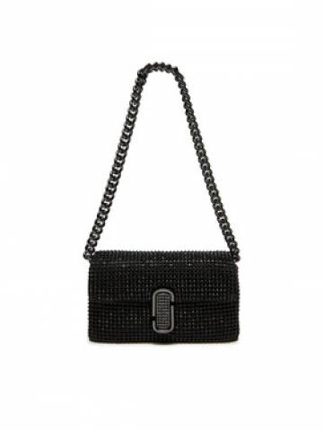 Marc Jacobs Сумка The Rhinestone J Marc Mini Shoulder Bag H912M06RE22 Чорний Marc Jacobs Сумка The Rhinestone J Marc Mini Shoulder Bag H912M06RE22 Чорний