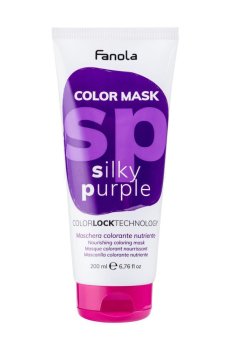 Питательная тонирующая маска для волос Fanola Color Mask Silky Purple, 200 мл
