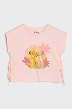 Футболка The Lion King - пильно-рожевий