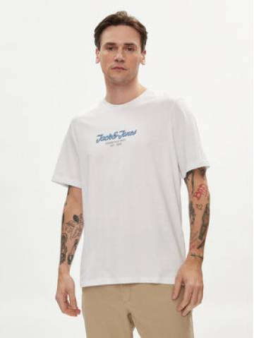 Jack&Jones Футболка Henry 12248600 Білий Standard Fit Jack&Jones Футболка Henry 12248600 Білий Standard Fit