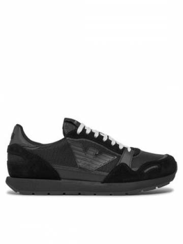 Emporio Armani Снікерcи X4X537 XN730 00002 Чорний Emporio Armani Снікерcи X4X537 XN730 00002 Чорний