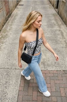 Бандо-топ - різнобарвний