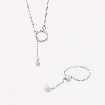 Серебряная подвеска Minimal В-60 Бандл Проявление свободы Серебряная подвеска Minimal В-60 Бандл Проявление свободы