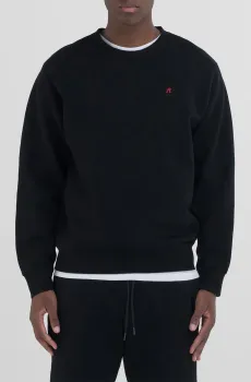 Мужской черный свитшот Черный S Replay M6922 .000.23736P