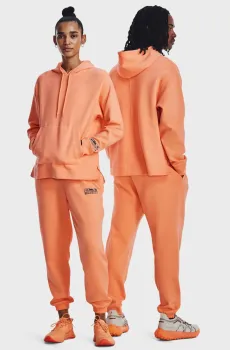 Персиковые спортивные брюки UA Summit Knit Joggers (унисекс) Оранжевый XXL Under Armour 1377175-868