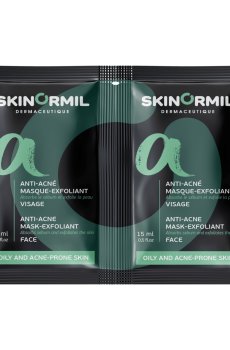 Маска-скраб 2 в 1 для лица Skinormil Anti-Acne MAsk-Exfoliant, 2*10 мл