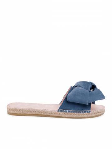 Manebi Еспадрильї Sandals With Bow K 1.3 J0 Голубий Manebi Еспадрильї Sandals With Bow K 1.3 J0 Голубий