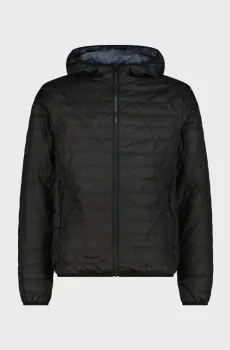 Мужская черная куртка FIX HOOD Черный 60 CMP 35Z5117-U901