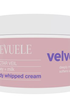 Нежный увлажняющий крем для тела Revuele Velvetish Nectar Veil Body Whipped Cream с медом и молоком, 300 мл