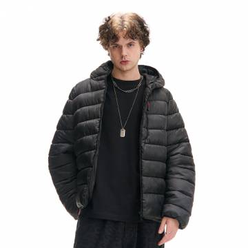 Cropp - Куртка з капюшоном - чорний Cropp - Куртка з капюшоном - чорний