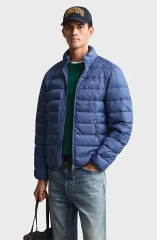 Мужской синий пуховик LIGHT DOWN Синий XL Gant 7006526