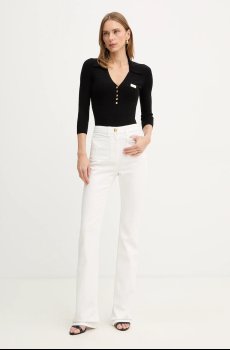 Блузка с добавлением шелка Elisabetta Franchi